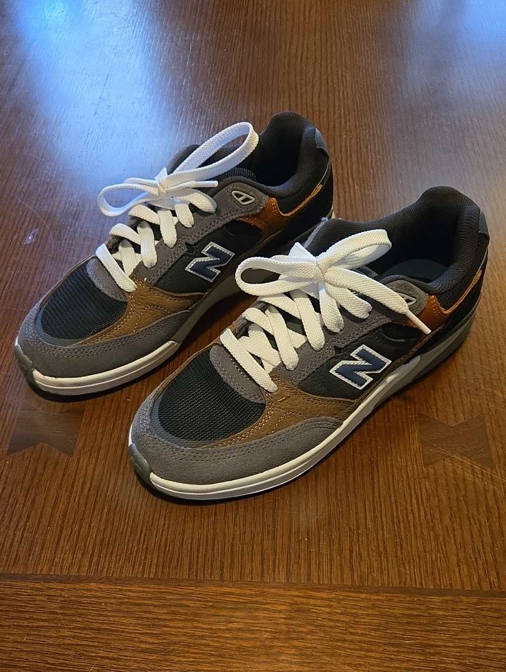 New Balance Numeric 933 Alex Reynolds - Size 9W/7.5M - Gray and Brown
